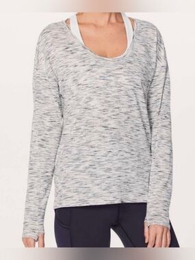 Lululemon Meant To Move Long Sleeve Top- 10